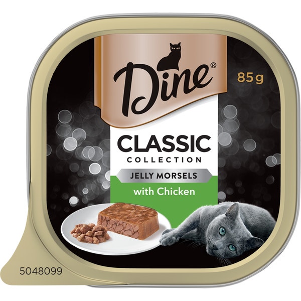 image DINE%20Classic%20Collection%20Chicken%20Morsels%20in%20Jelly%2085g-0