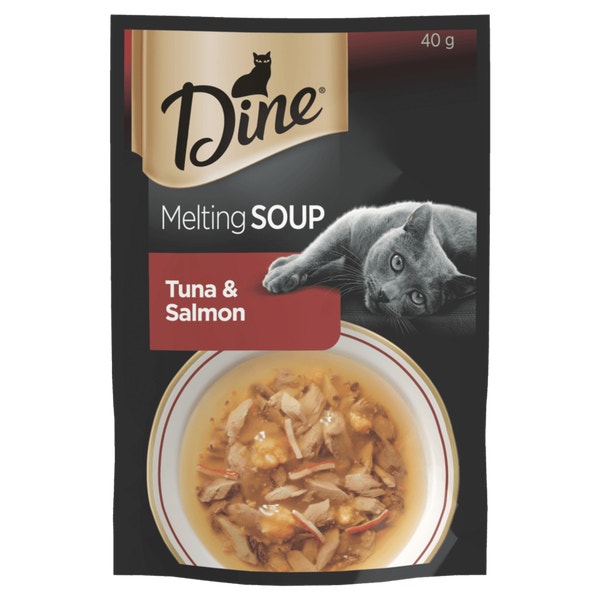 DINE® Melting Soups Tuna & Salmon Pouch image 1