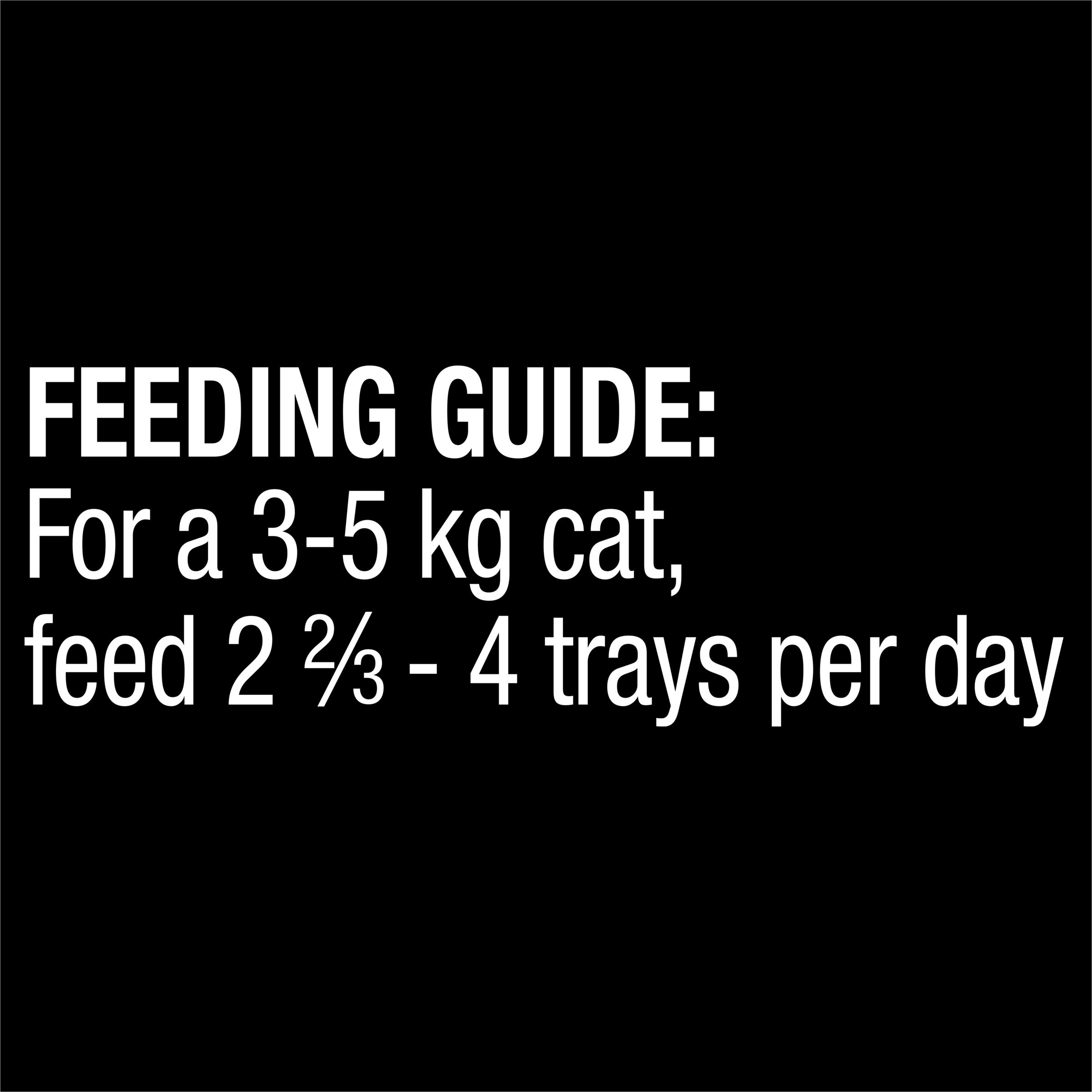 DINE® Classic Collection Saucy Morsels with Tuna Mornay & Cheese feeding guidelines image