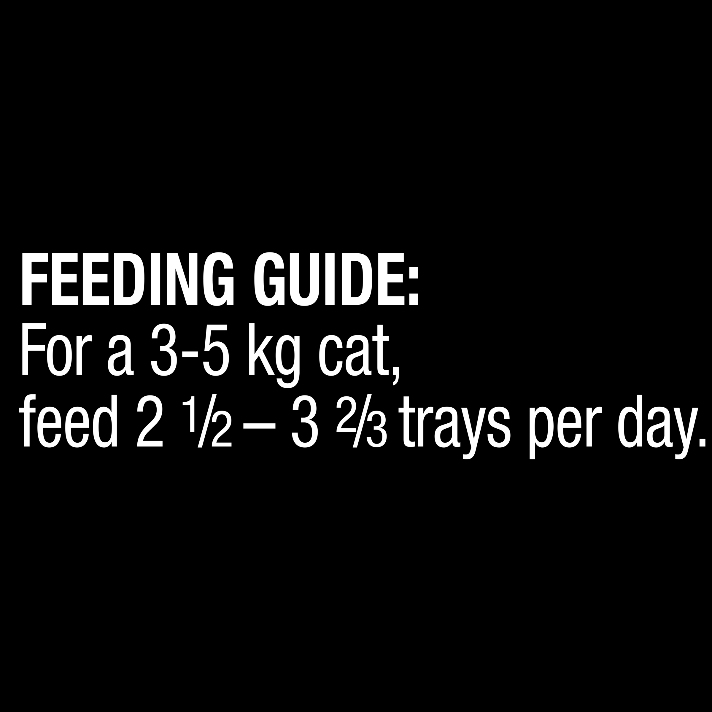 DINE® Pulled Menu with Salmon feeding guidelines image